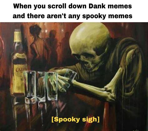 Spooky Meme Template